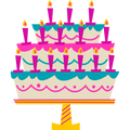 Deluxe Birthday Cake 🎂 – Virtual Gift for Streamer
