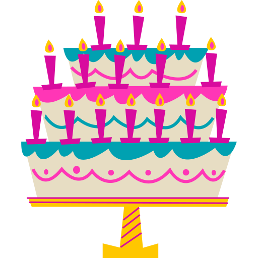 Deluxe Birthday Cake 🎂 – Virtual Gift for Streamer